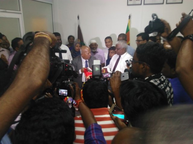 Assumption of duties by the New Govt.Agent. Mr.I.M.Haniffa-06.07.2018